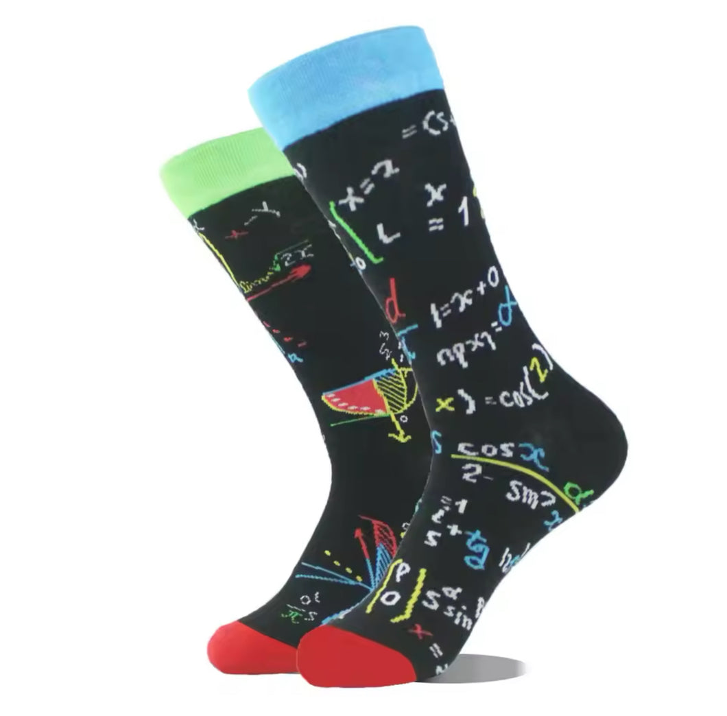 Maths Whiz Odd Paired Crazy Socks