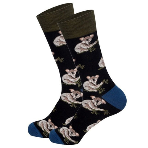 Koala Black Crazy Socks - Crazy Sock Thursdays