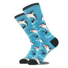 Load image into Gallery viewer, Mako Shark Crazy Socks - Crazy Sock Thursdays
