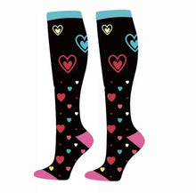 Charger l&#39;image dans la galerie, More Love Hearts High Crazy Socks - Crazy Sock Thursdays
