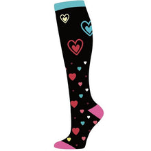 Load image into Gallery viewer, More Love Hearts High Crazy Socks - Crazy Sock Thursdays
