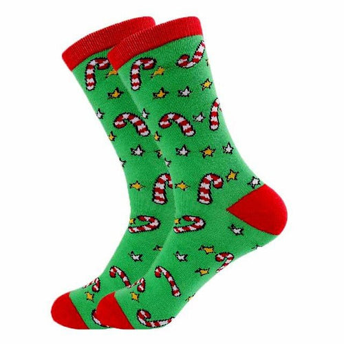 Women's Candy Crazy Christmas Socks - Crazy Sock Thursdays